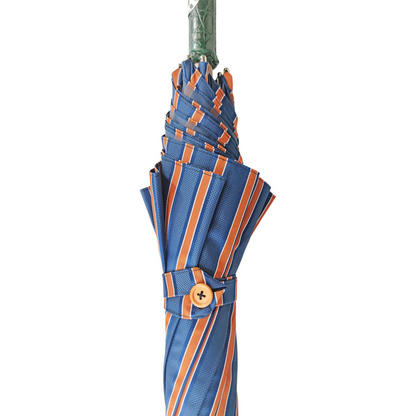 Luxury Stylish Umbrella with Green Caiman Crocodile Leather Handle