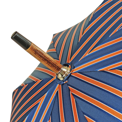 Luxury Stylish Umbrella with Green Caiman Crocodile Leather Handle