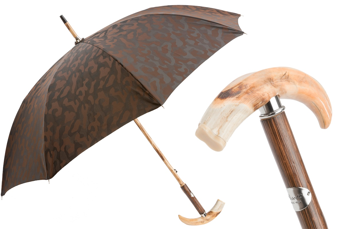 Warthog Tusk Camouflage Umbrella – Handmade Italian Craftsmanship
