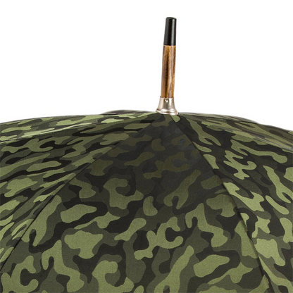 Bespoke One-Piece Chestnut Camouflage Umbrella – Italian Luxury