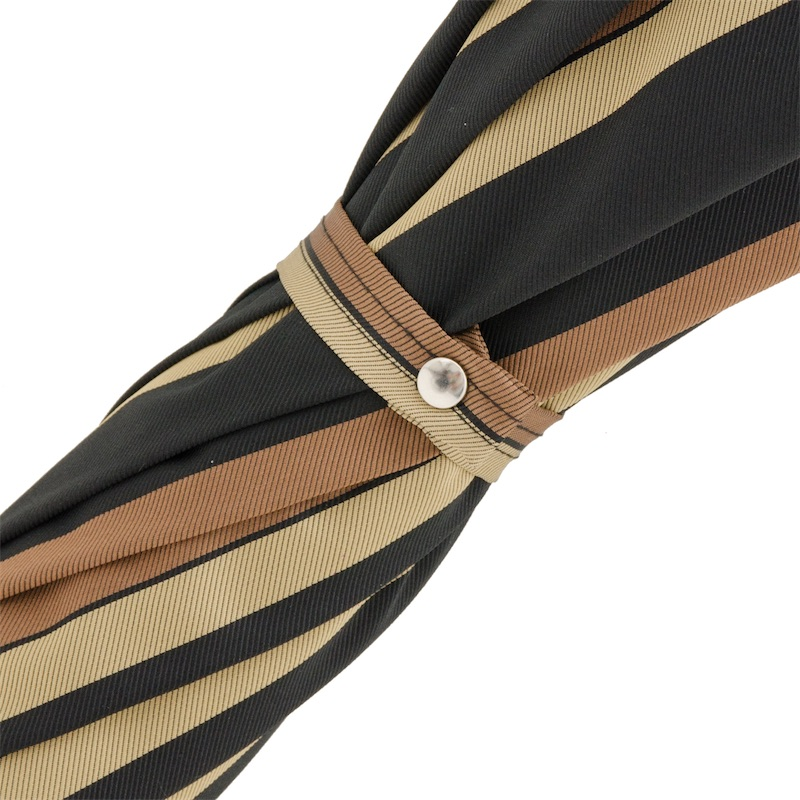 Best Gentleman Umbrella with Handmade Leather Handle – Italian Luxury