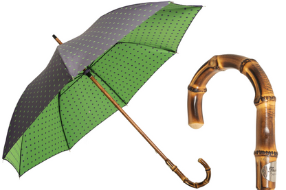 Lolita Umbrella with Elegant Bamboo Handle – Handmade in Italy
