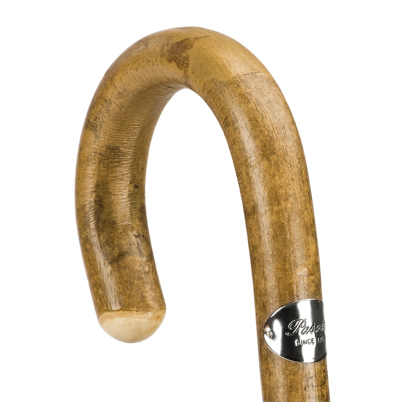 Solid Ash Umbrella with One-Piece Wooden Handle, Handmade in Italy