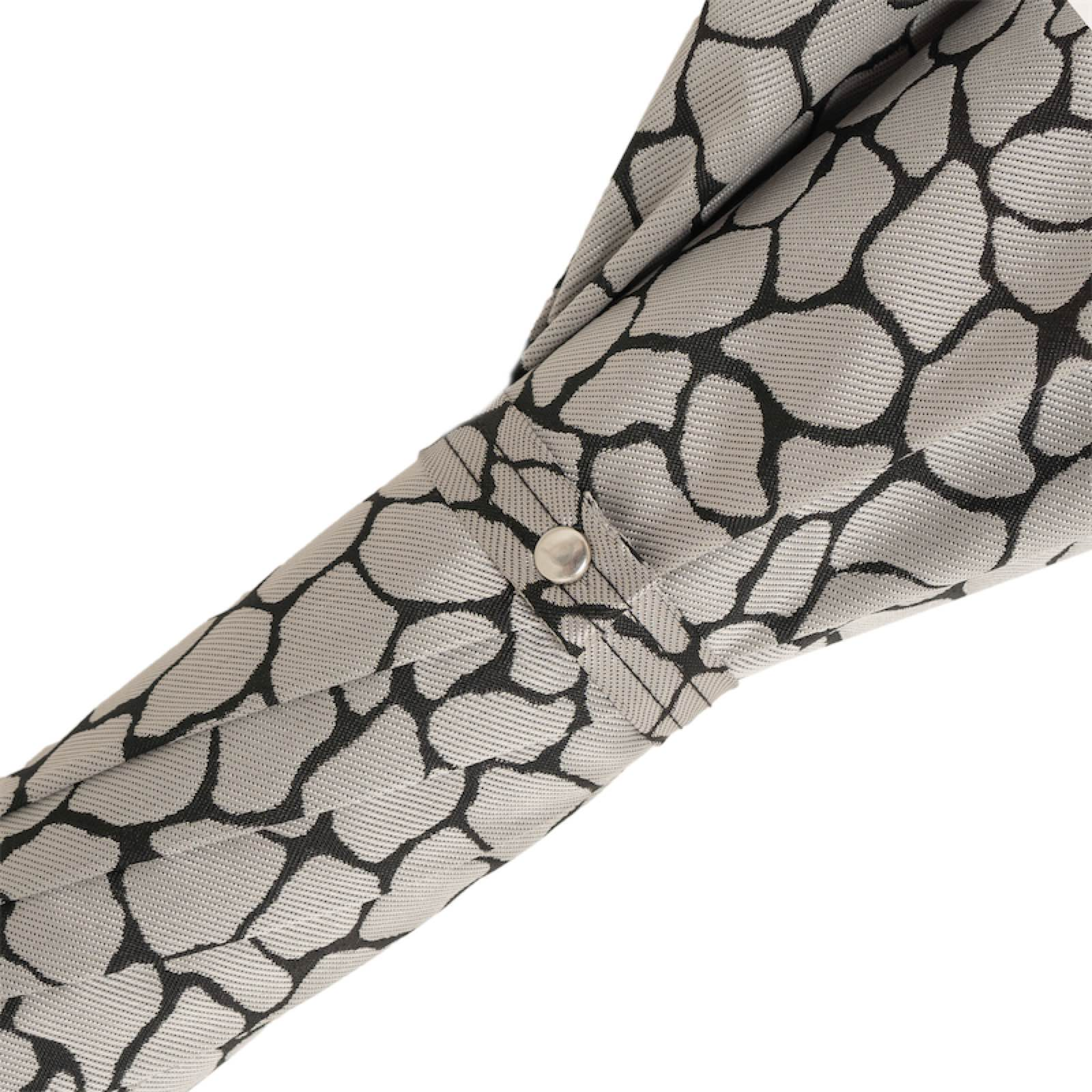 Savage Umbrella with Braided Leather Handle – Handmade in Italy