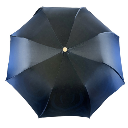 Luxury Umbrella with 24K Golden Scorpion Handle and Sapphire Crystals