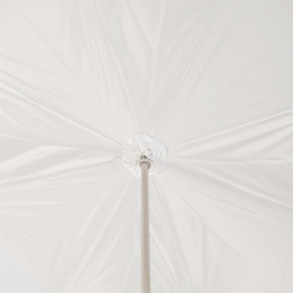 Luxury Bridal Jeweled Brass Handle Umbrella – Manual Opening