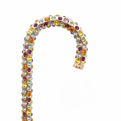 Luxury Umbrella with Swarovski Crystals – Handmade in Italy