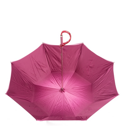 Luxury Pink Swarovski Umbrella with Acetate Handle
