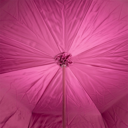 Luxury Pink Swarovski Umbrella with Acetate Handle