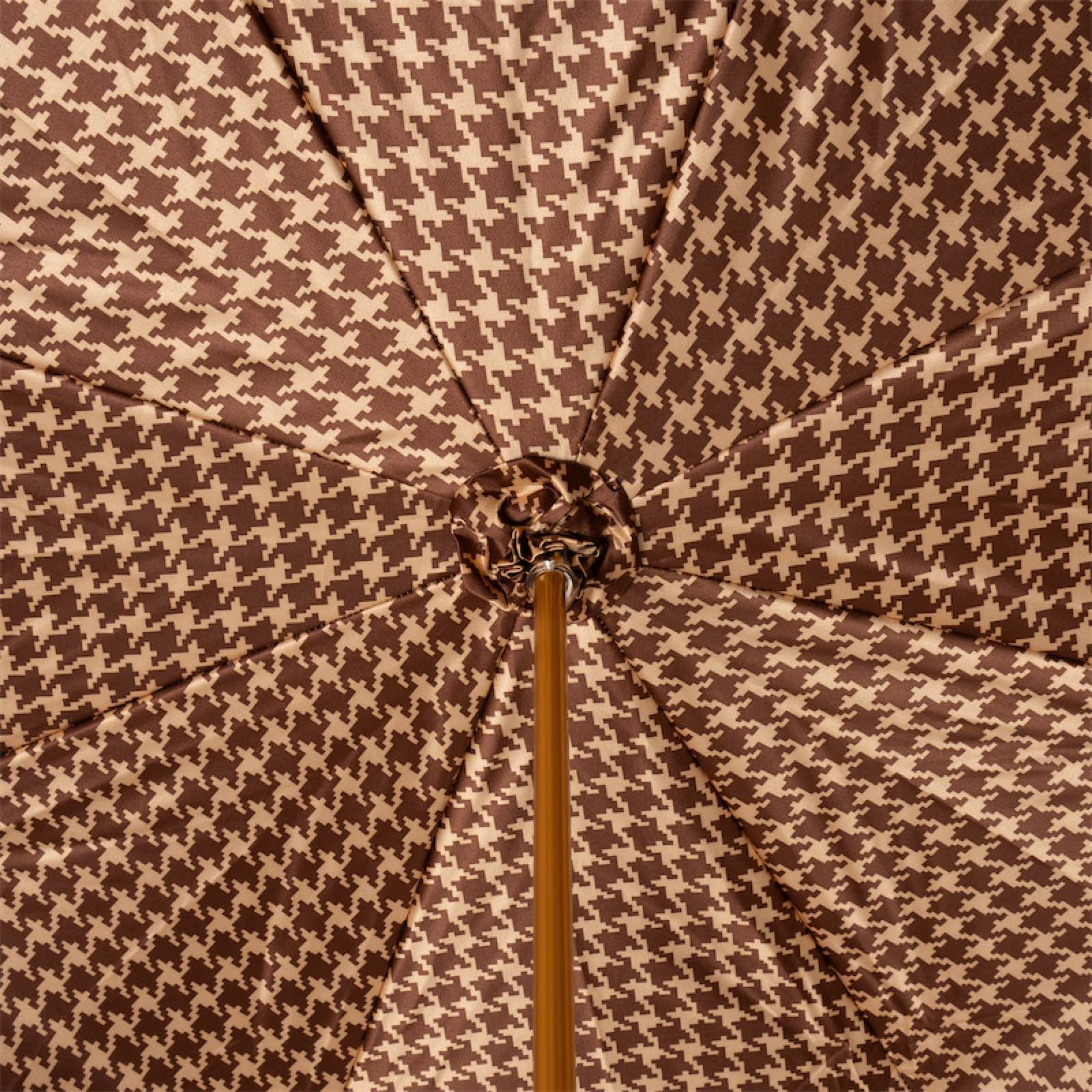 Brown Chihuahua Handle Exclusive Umbrella – Handmade in Italy