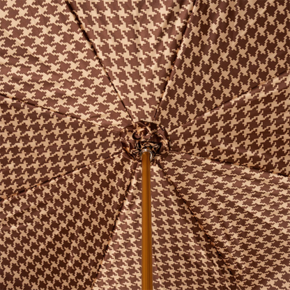 Brown Chihuahua Handle Exclusive Umbrella – Handmade in Italy