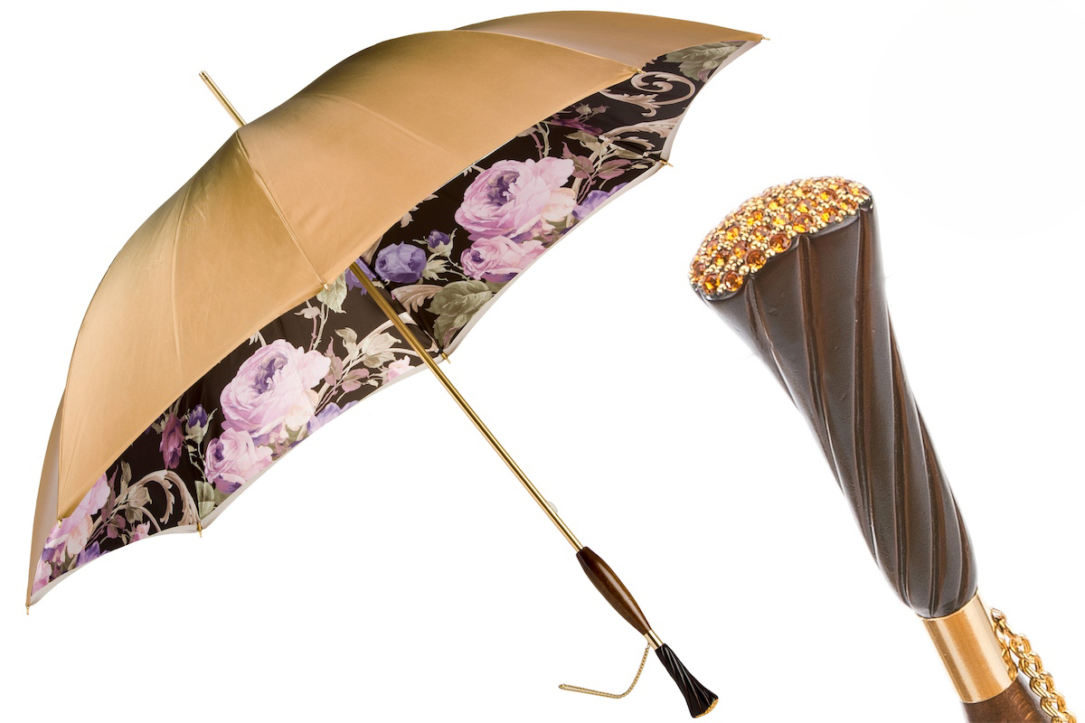 Luxury Vintage Umbrella, Double Cloth – Handmade in Italy