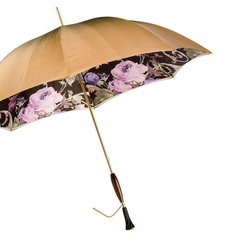 Luxury Vintage Umbrella, Double Cloth – Handmade in Italy