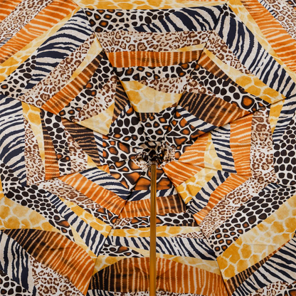 Exclusive Design Tiger Handle Double Cloth Umbrella