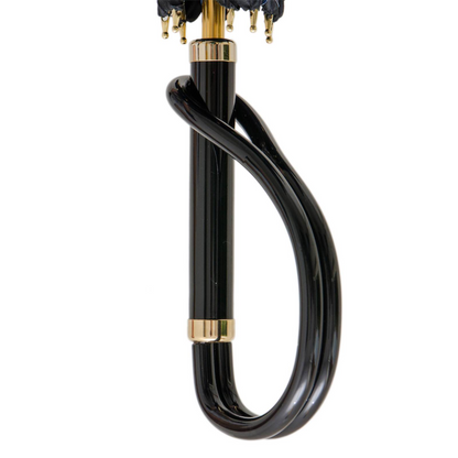 Glamour Umbrella with Acetate Handle, Handmade in Italy