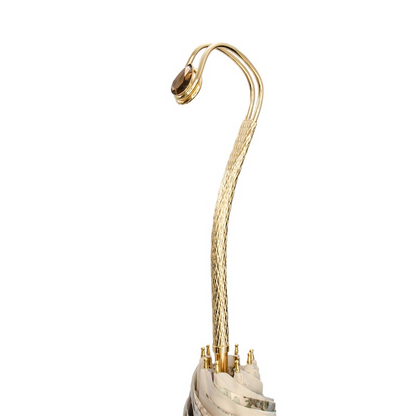 Ivory Romantic Double Cloth Umbrella – Handmade in Italy