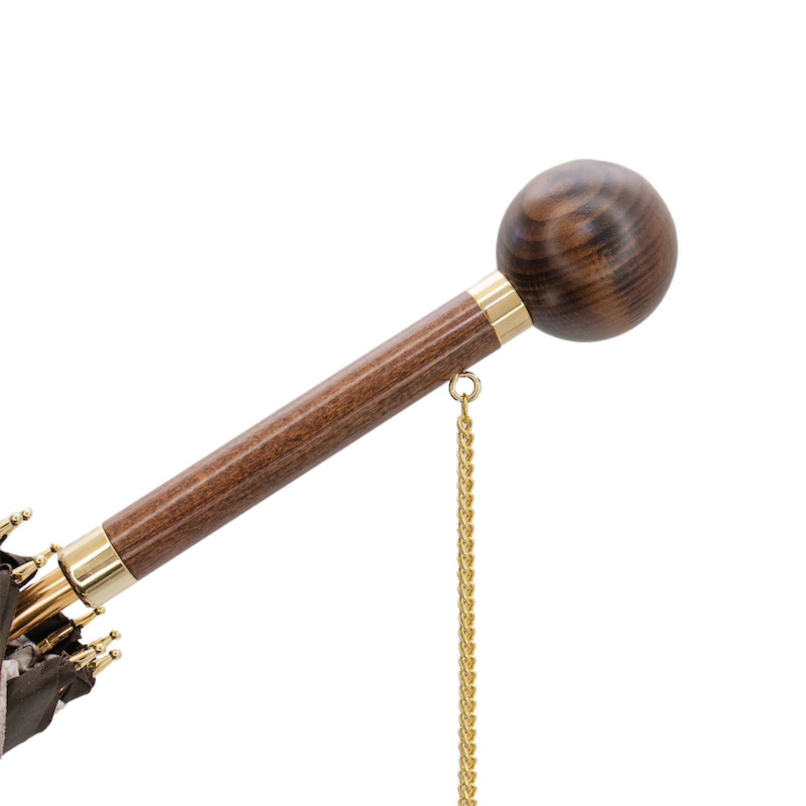 Designer Umbrella Cartoline with Wooden Handle, Handmade in Italy