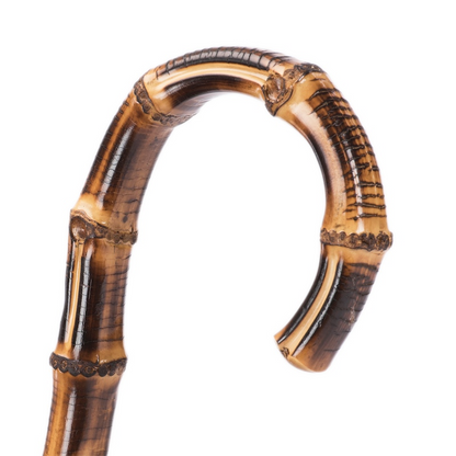 Butterfly Print Umbrella with Bamboo Handle – Handmade in Italy