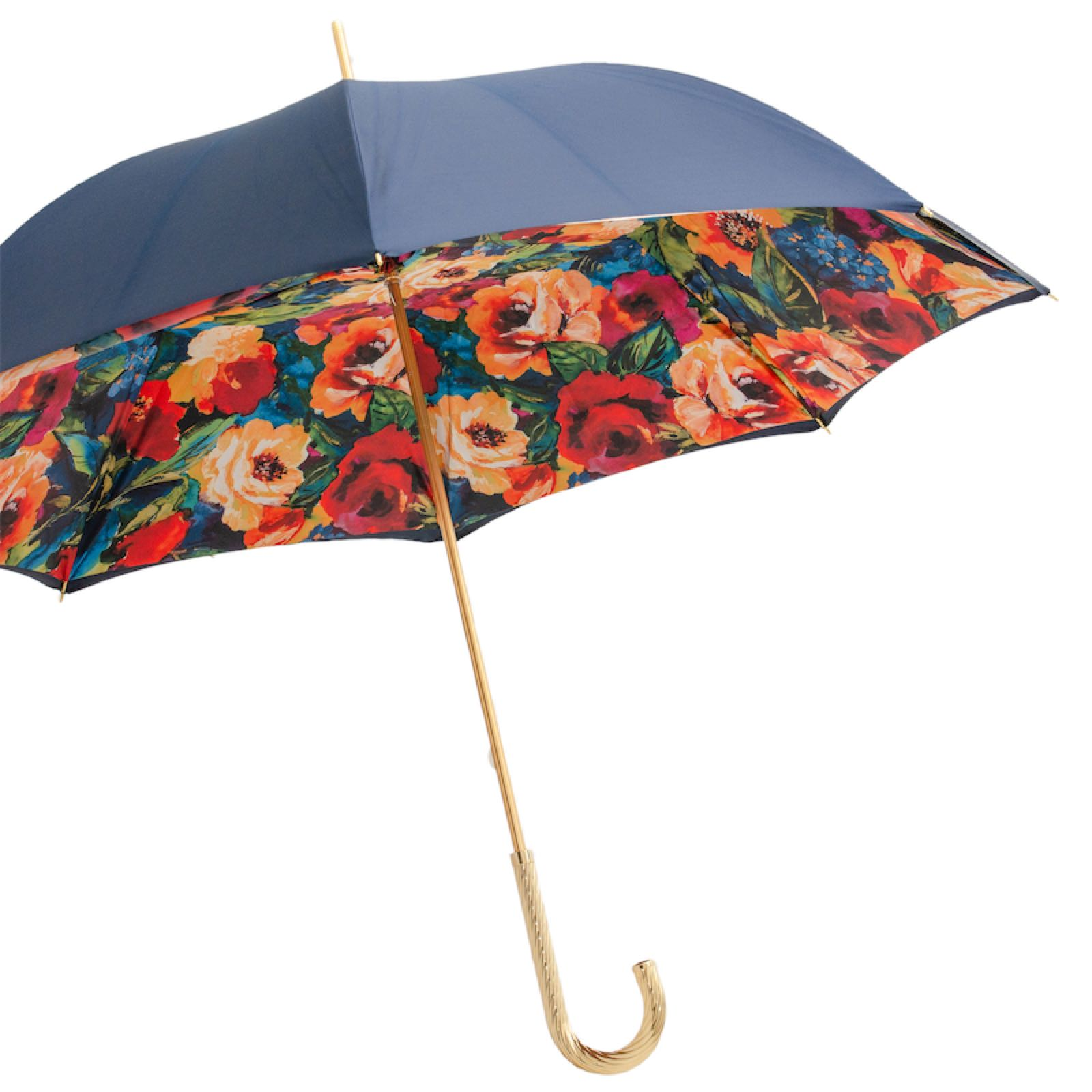 Fashionable Umbrella Bouquet of Flowers – Handmade in Italy