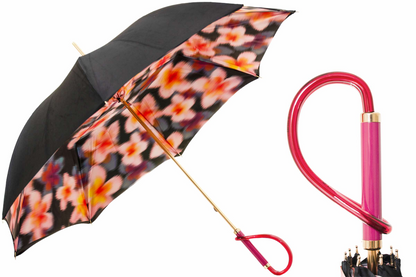 Luxury Handcrafted Optical Flower Umbrella – Handmade in Italy