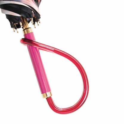 Luxury Handcrafted Optical Flower Umbrella – Handmade in Italy