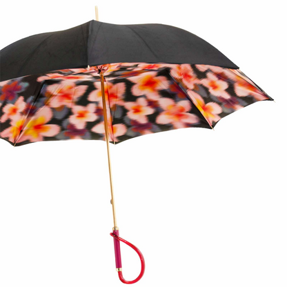 Luxury Handcrafted Optical Flower Umbrella – Handmade in Italy