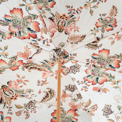 Exclusive Desifner Dachshund Handle Green Umbrella