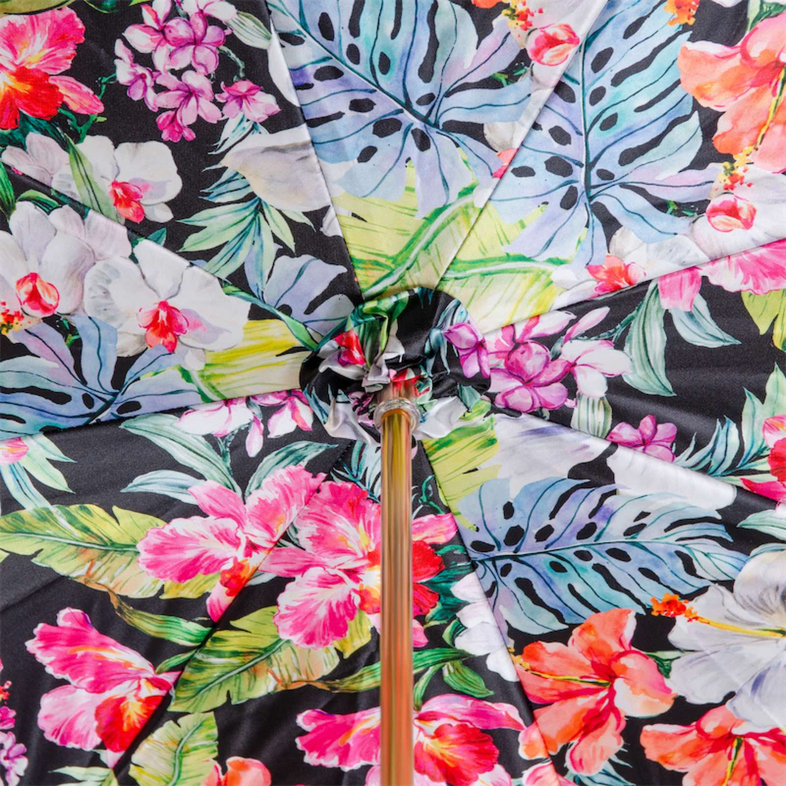 Flowered White Umbrella – Pure Elegance with Italian Craftsmanship