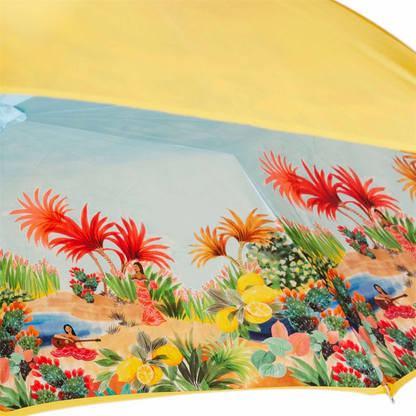 Hawaiian Umbrella – Exotic Elegance with Jeweled Brass Handle