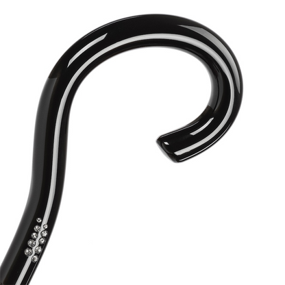 Bright Red Polka Dots Umbrella – Double Cloth with Swarovski Handle