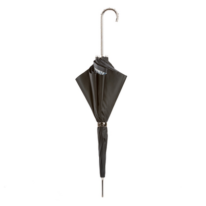 Beautiful Italian Umbrella with Jeweled Metal Handle