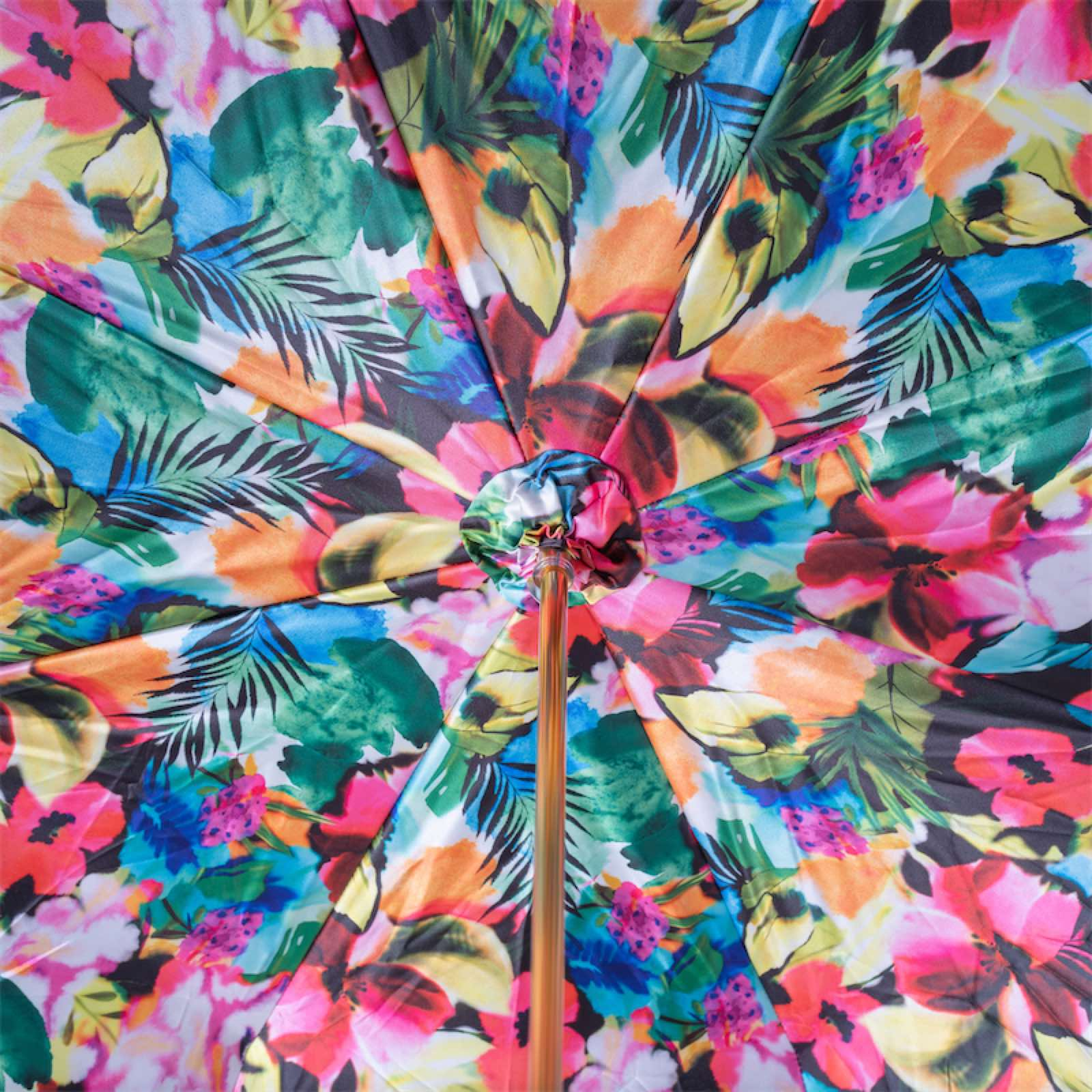 Frog Umbrella with Enameled Brass Handle – Handmade in Italy