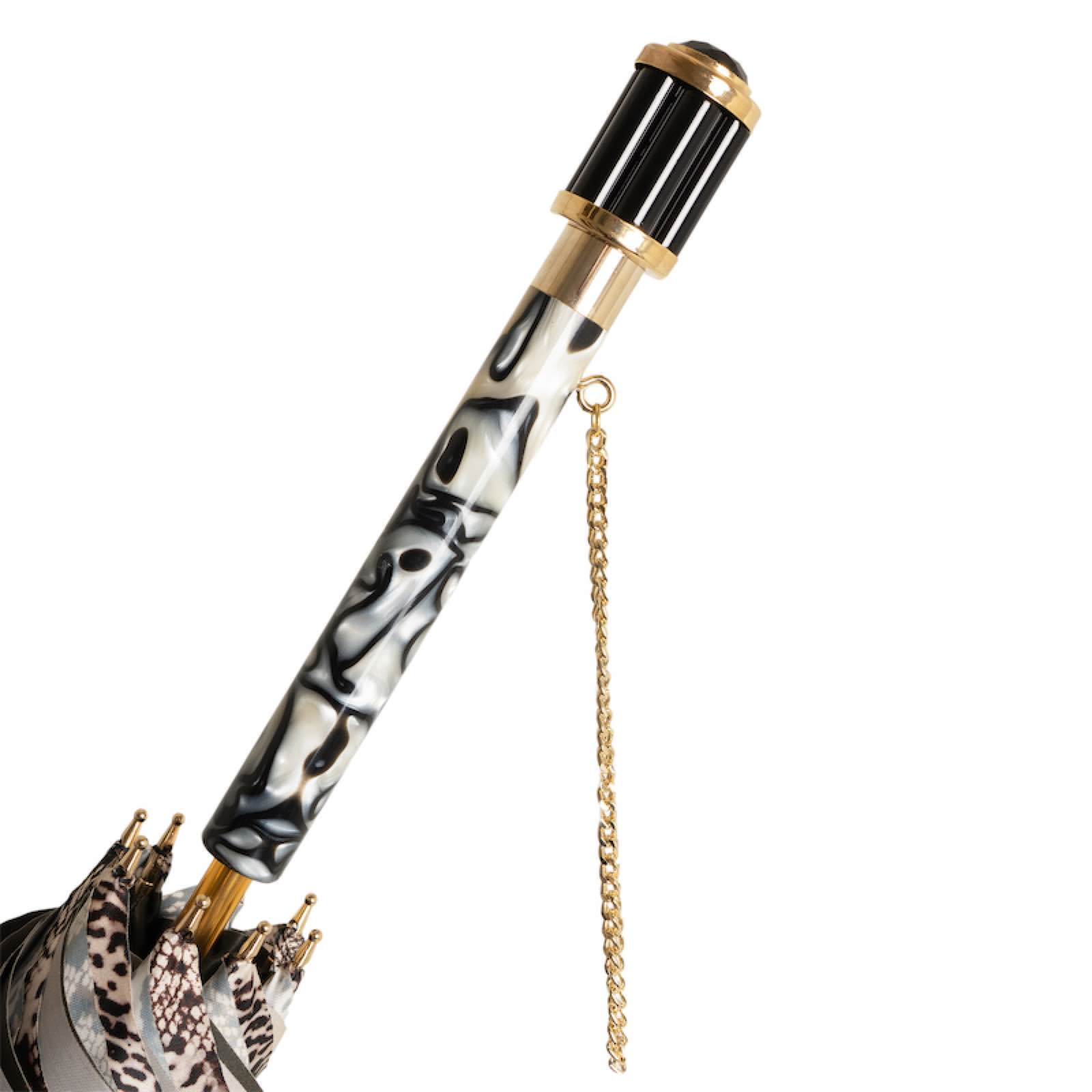 Python Print Manual Opening Double Cloth Umbrella – Handmade in Italy