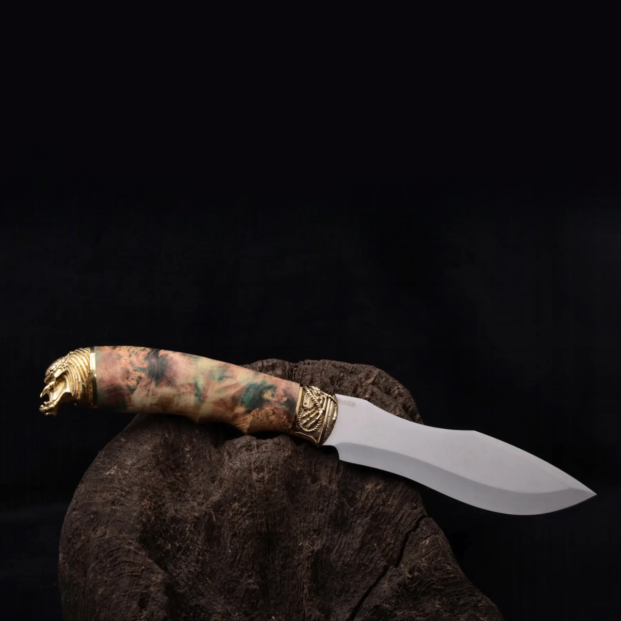 Modern Damascus knives