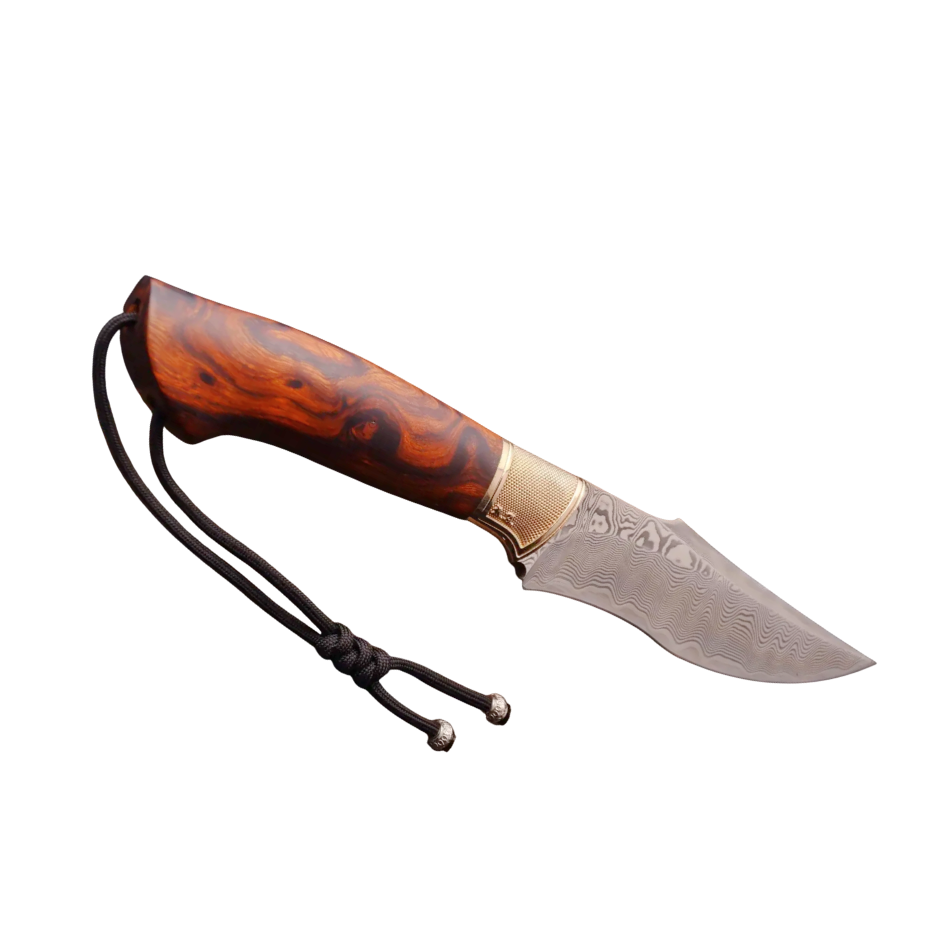 Brown Handle Hunting Knife Exclusive Design Gift for Hunter