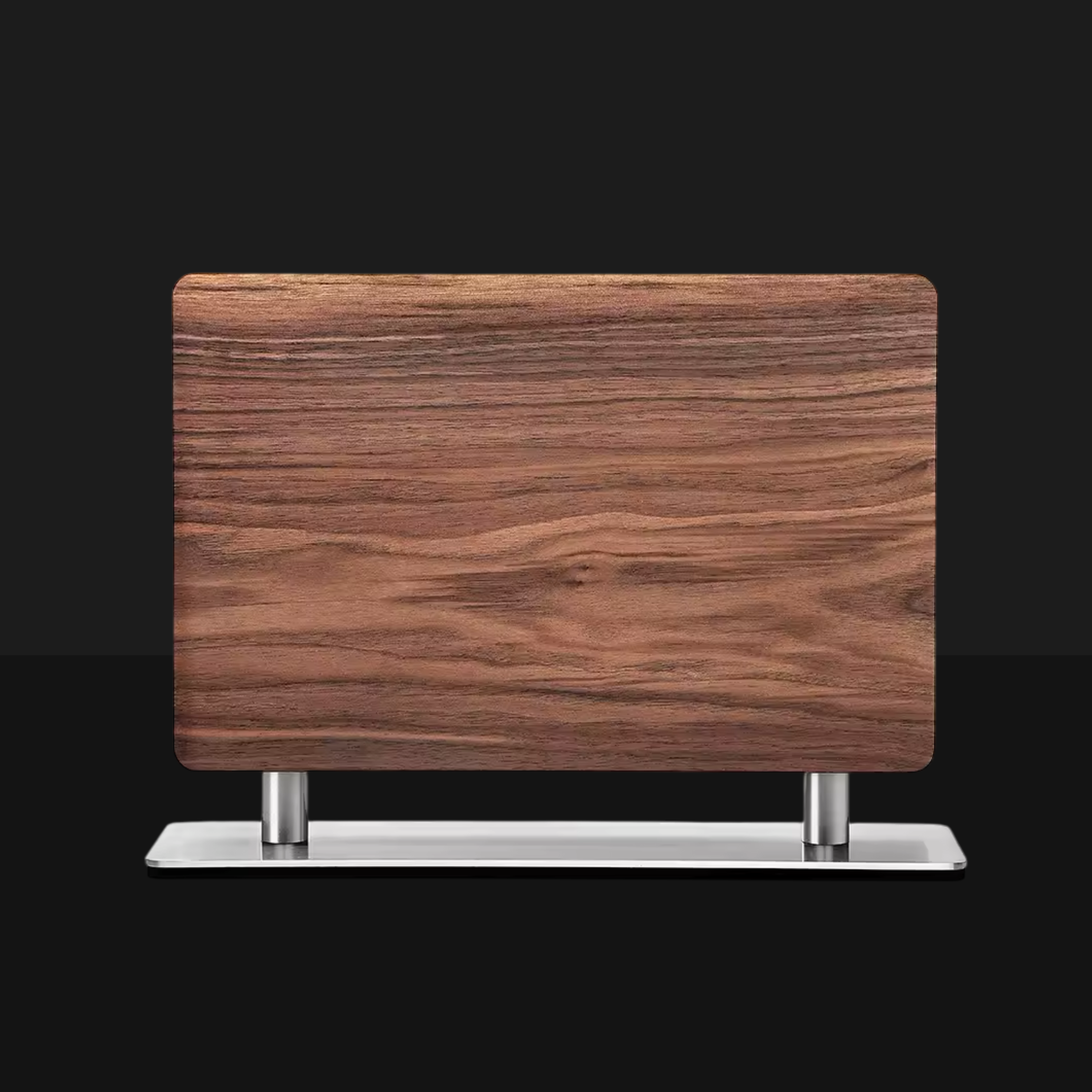 Magnetic Knife Holder in Walnut Wood – Double-Sided