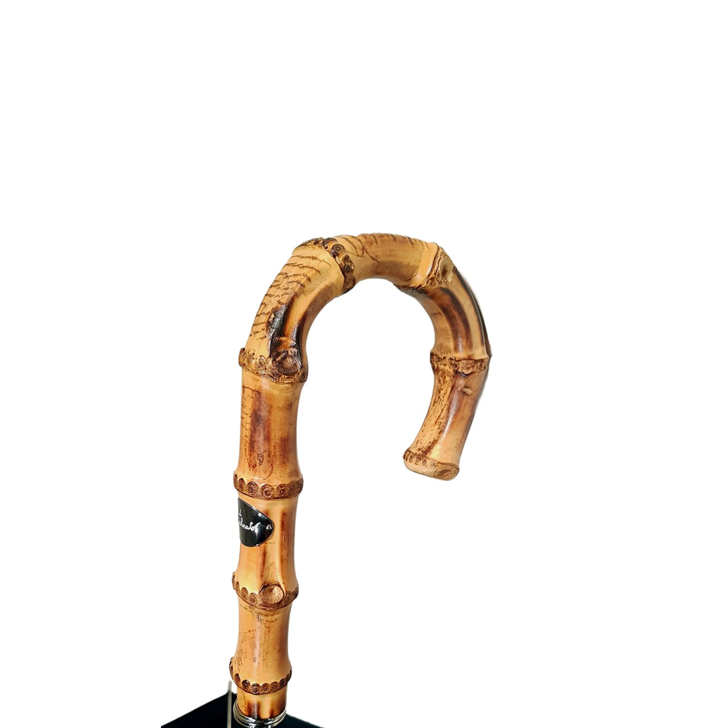 Classic Premium Automatic Black Umbrella with Whanghee Handle