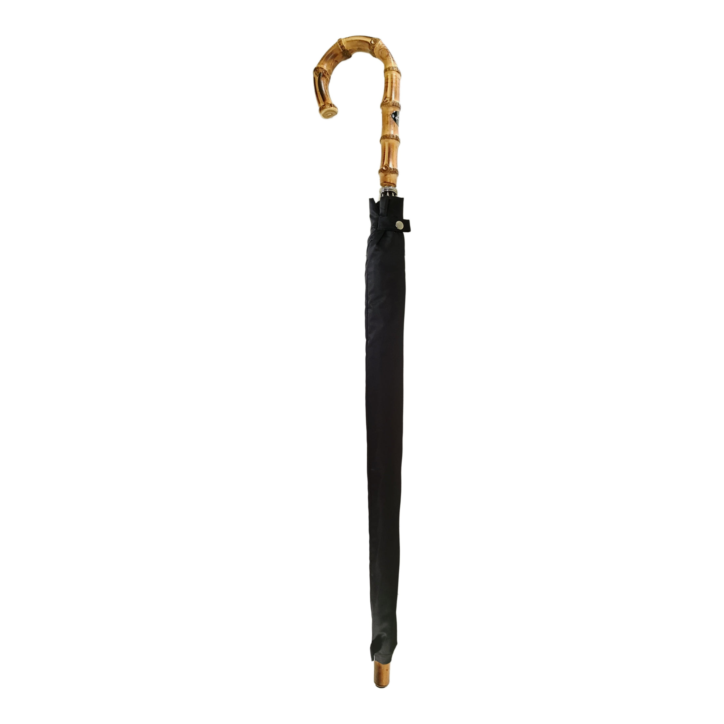 Classic Premium Automatic Black Umbrella with Whanghee Handle