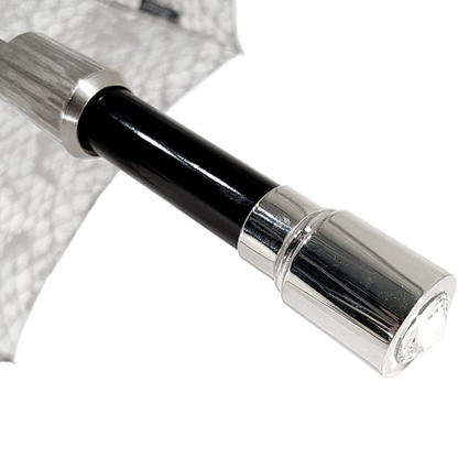 Luxurious Folding Umbrella for Men with Swarovski Crystal Detail