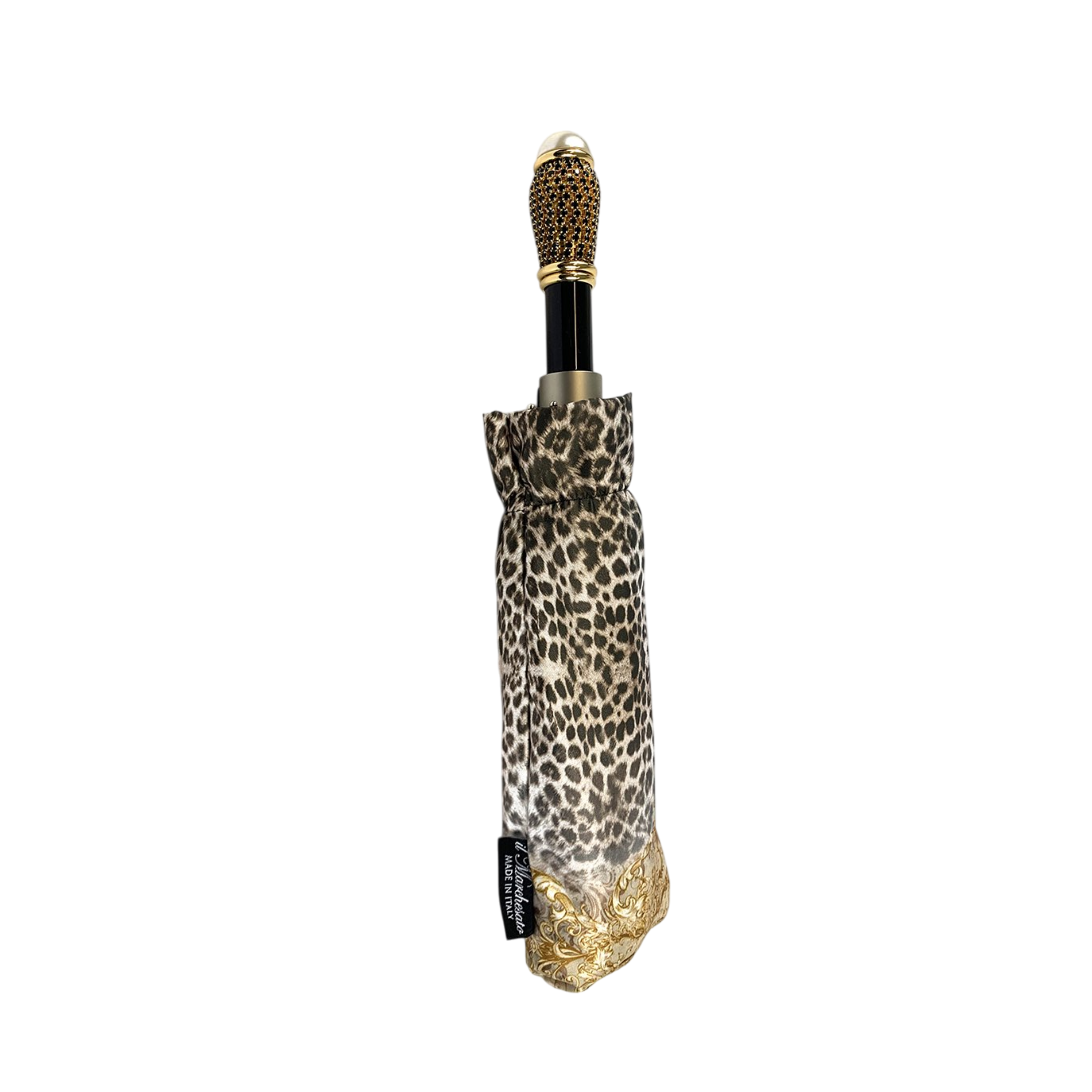 Unique Beautiful Leopard Print Women’s Folding Umbrella