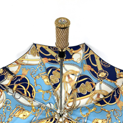 Fantastic Blue Chains Umbrella – Deluxe Women’s Collection