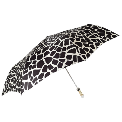 Spotted Mini Folding Umbrella for Women – Stylish and Compact