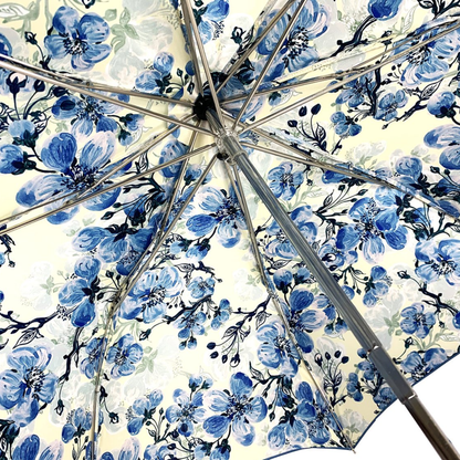 24K Goldplated Handle with Crystals Sugar-Paper Colored Umbrella