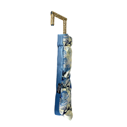 24K Goldplated Handle with Crystals Sugar-Paper Colored Umbrella