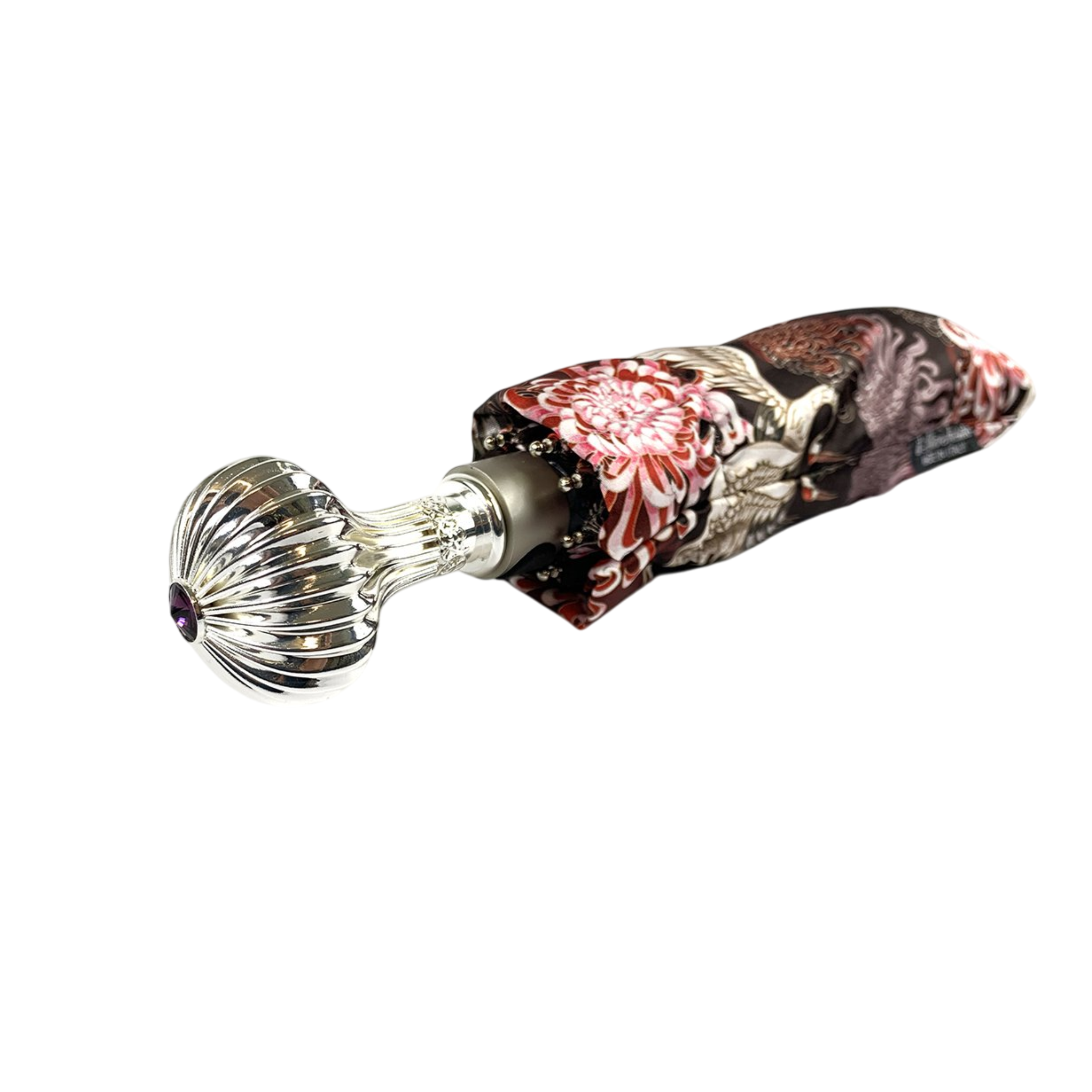 Women's Folding Umbrella – Elegant Heron-Inspired Design