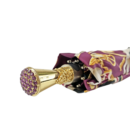 Unique Women’s Folding Umbrella – Exclusive Crimson Design