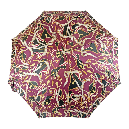 Unique Women’s Folding Umbrella – Exclusive Crimson Design