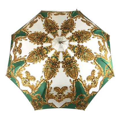 Ladies Folding Umbrella – Exclusive Design with Silver Handle