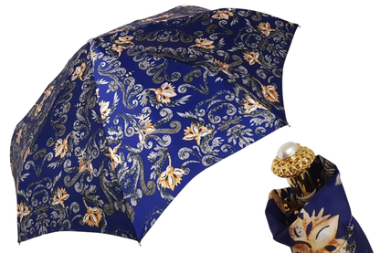 Lightweight Folding Umbrella – Exclusive Floral Luxury Design