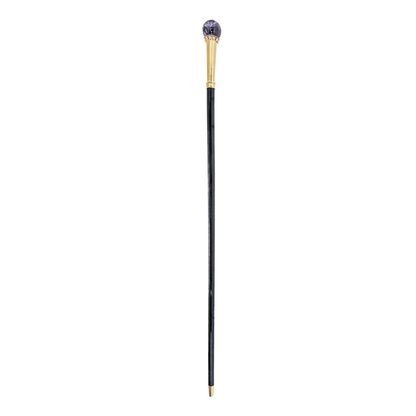 Unique Refined 24K Gold-Plated Walking Stick with Elegant Minimalist Design
